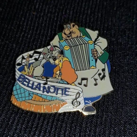 Disney Pin Lady & the Tramp Magical Musical Moments Bella Notte 16206 2002 18 - Picture 5 of 6